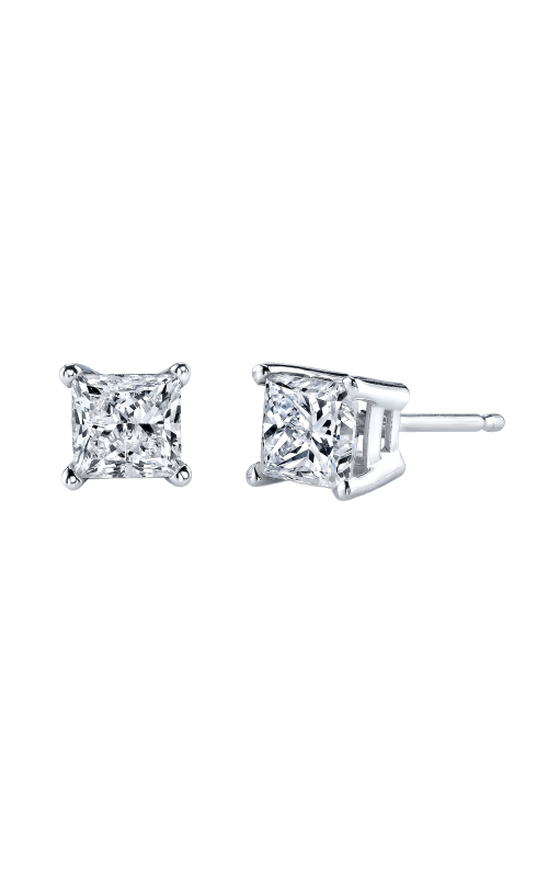 Rogers Value Earrings 05-8101-142 1/8 CTW Princess Earrings