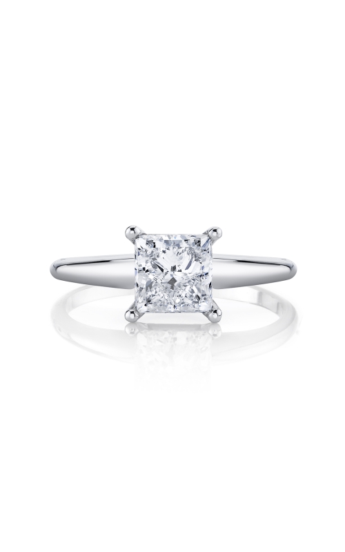 14KW Princess Cut Solitaire